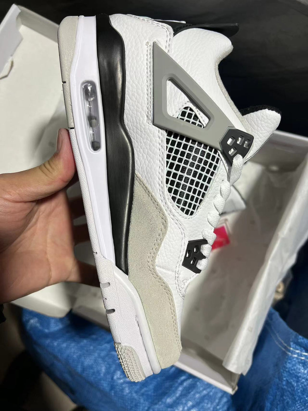 AJ4 “military black”