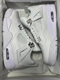 AJ4 White metallic
