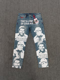 assali blue/white/red jeans